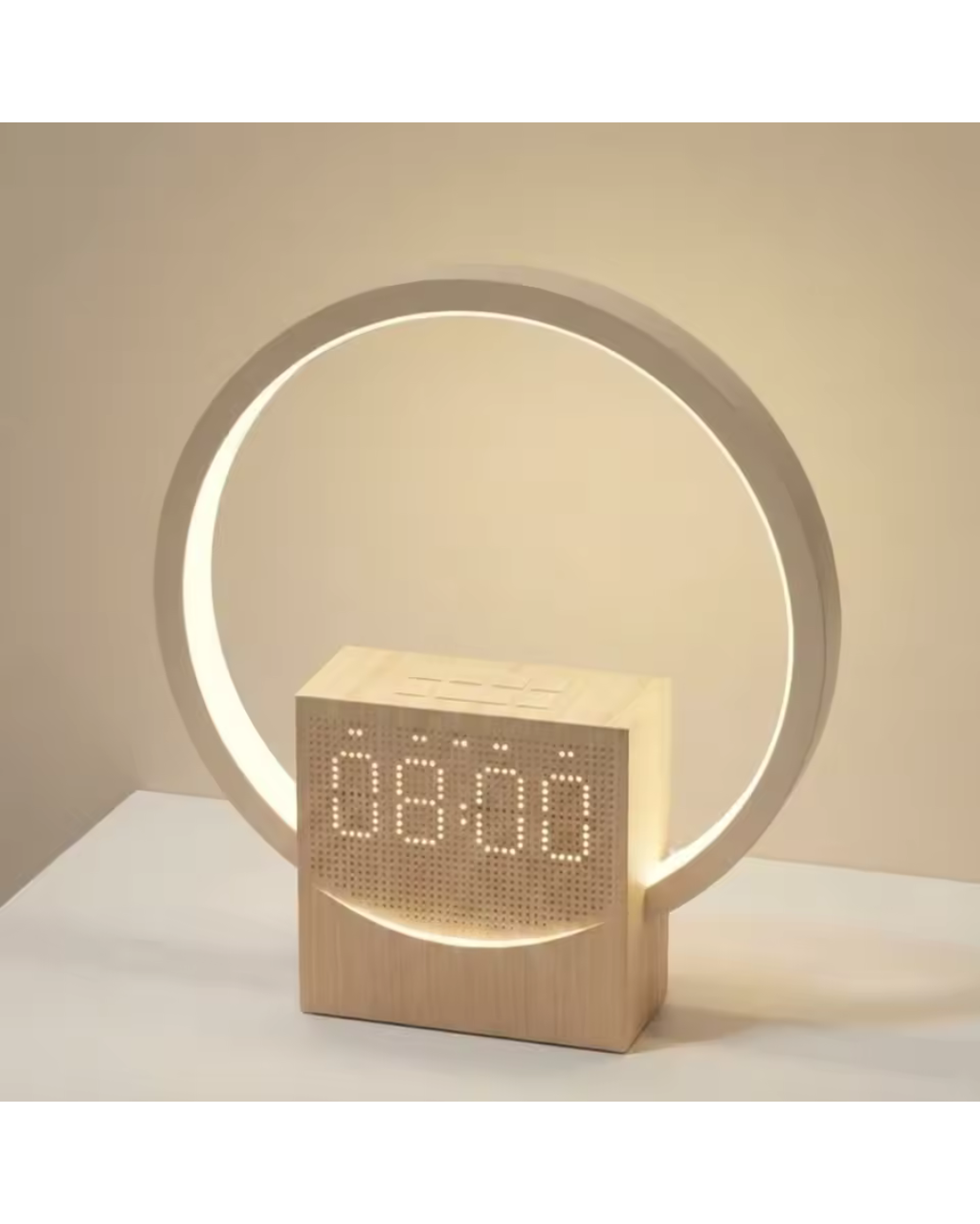 Digitaler Lichtwecker mit Sonnenaufgangslicht