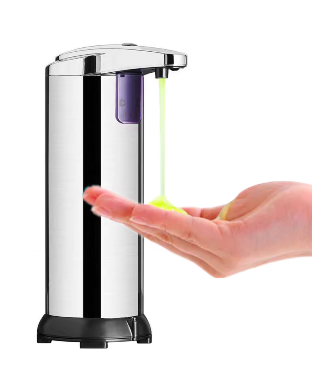 Automatischer Seifenspender aus Edelstahl mit Sensor – Ansicht 6