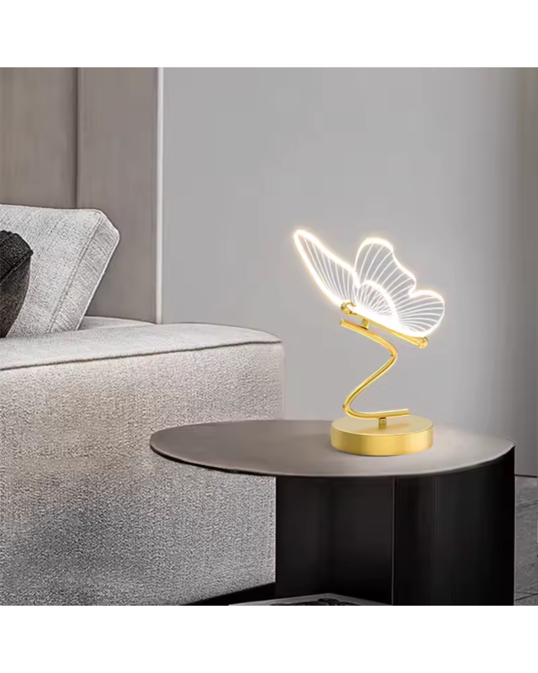 LED-Tischlampe mit Schmetterling-Design