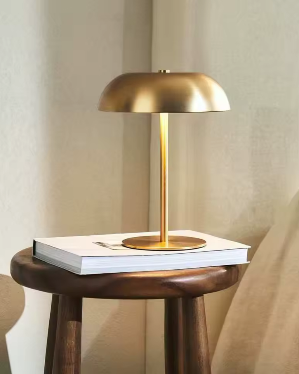 Kabellose Mushroom-LED-Tischlampe – Ansicht 8