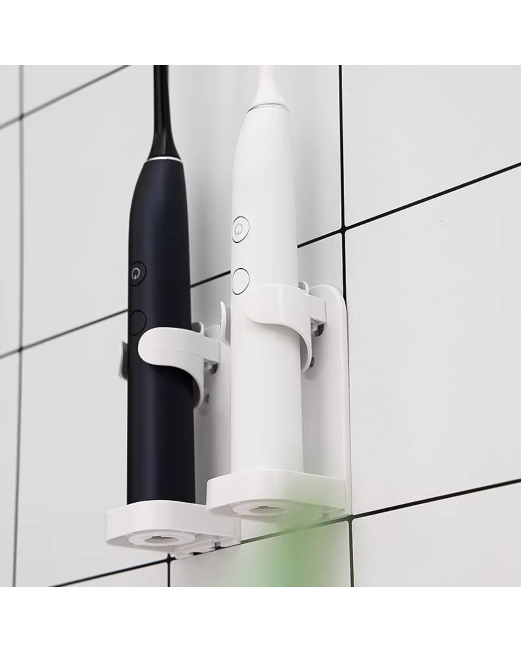 Zahnbürstenhalter für elektrische Zahnbürsten zur Wandmontage – Ansicht 4